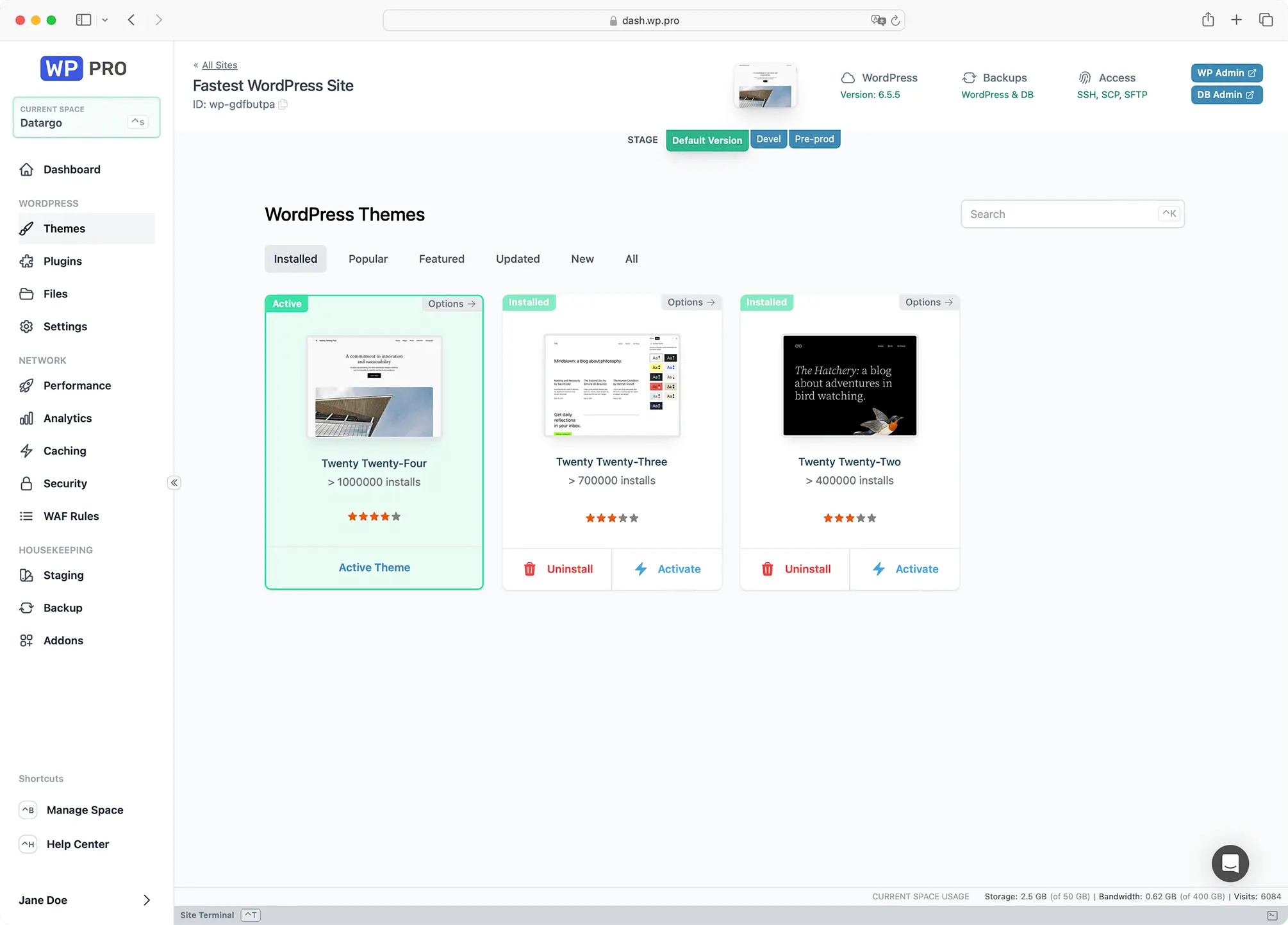 Zarządzany WordPress